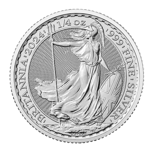 ¼ oz Silver Britannia (2024)
